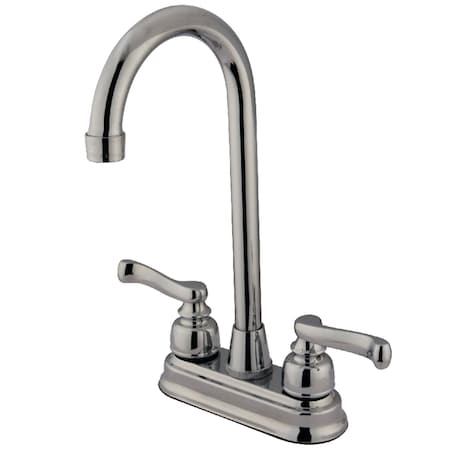 Kingston Brass KB8491FL Bar Faucet, Polished Chrome KB8491FL
